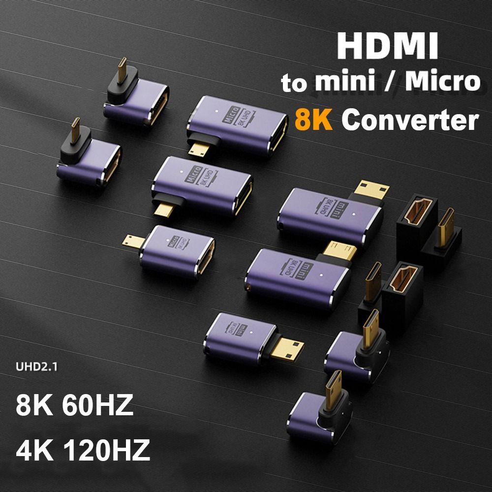 POPULAR Converter 90derajat UHD HD 2.1 8K 60HZ