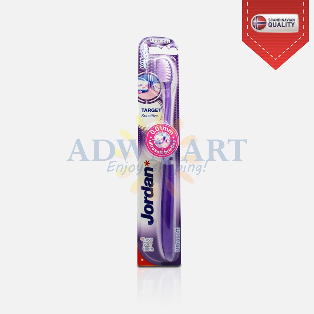 SIKAT GIGI JORDAN TARGET SENSITIVE ULTRA SOFT
