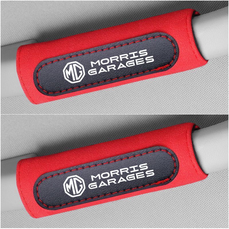 Cover Handle Atap Suede Styling Mobil Untuk Logo Garasi Morris MG 6 5 7 TF ZR ZS HS GS GT Hector RX5 RX8 EV 350 360 750 ES EZS MG5