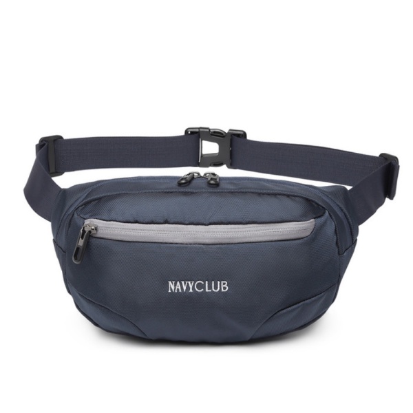 Unik Navy Club Tas Pinggang Waist Bag Tahan Air - Tas Pria Tas Outdoor FJCG - Biru Limited
