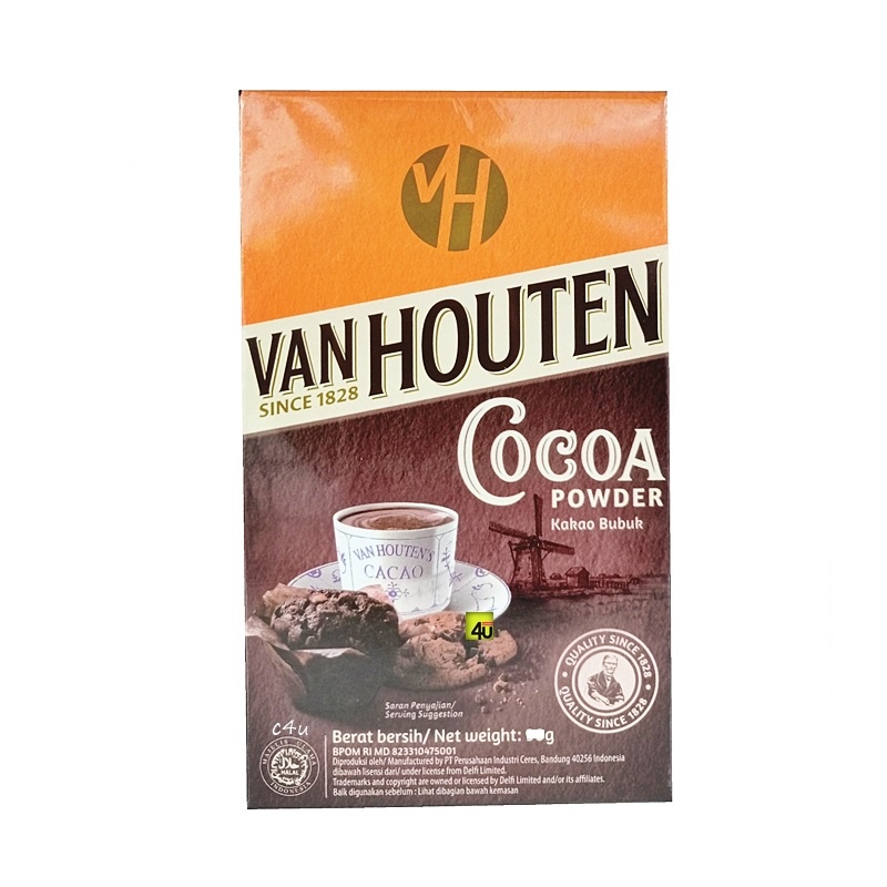 

Van Houten - Cocoa Powder - Kotak SEDANG 80 gr