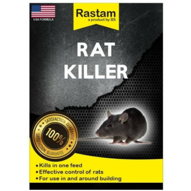 Racun Tikus RASTAM RAT KILLER BERGARANSI mati kering