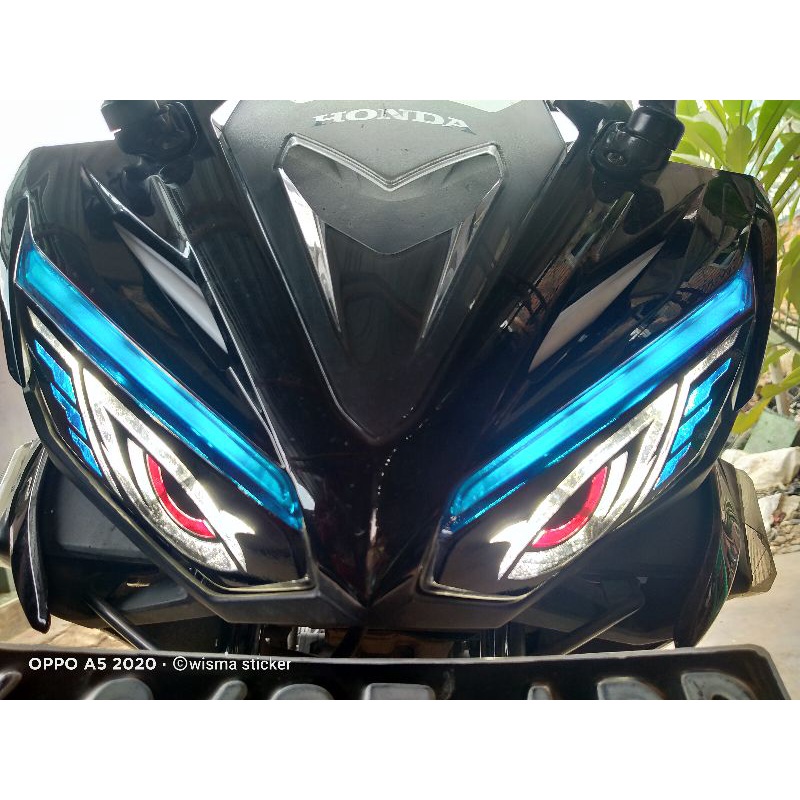 Stiker Lampu CBR New / Stiker Lampu CBR 150 / Stiker Mata Elang CBR 150