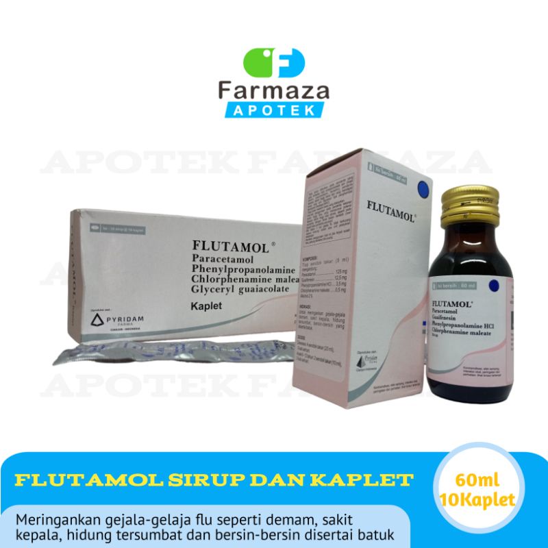 FLUTAMOL SIRUP | FLUTAMOL KAPLET