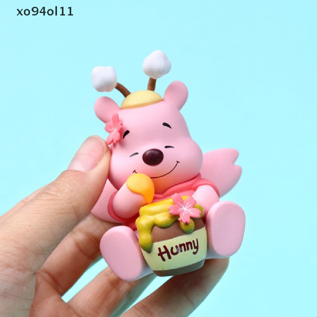 Xo 6model Action Figure Winnie The Pooh Piglet Eeyore Handmade Boneka Lucu OL