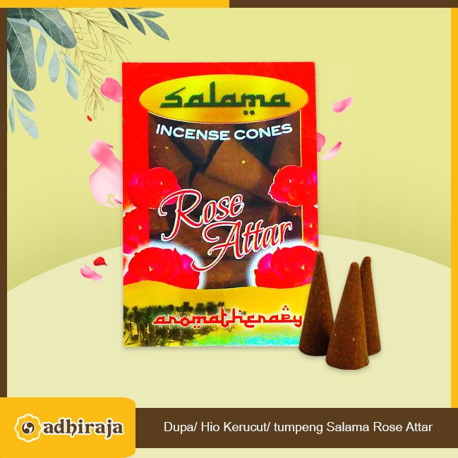 Dupa/ Hio Kerucut/ tumpeng Salama Rose Attar