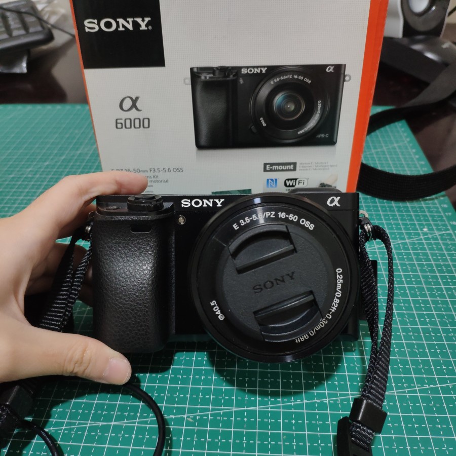 KAMERA SONY A6000 MIRRORLESS SECOND KAMERA SONY A6000 BEKAS LIKE NEW
