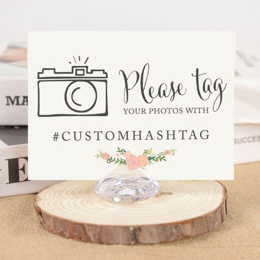 [Elegan] Penjepit Kertas Kreatif 1pcs Label Tempat Duduk Dekorasi Rumah Kartu Nama Untuk Number Card Photo Clip
