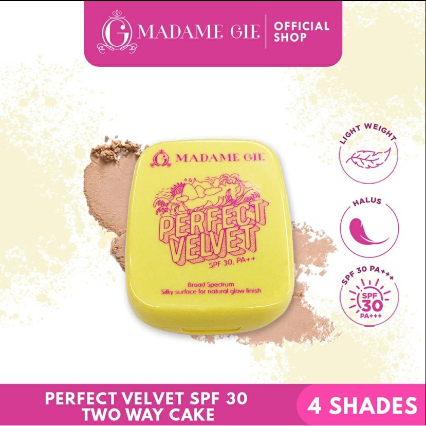 MADAME GIE POWDER/ BEDAK MADAMGIE PERFECT VELVET SPF 30PA++/ BEDAK PADAT MADAMGIE/ BB POWDER MADAMGIE