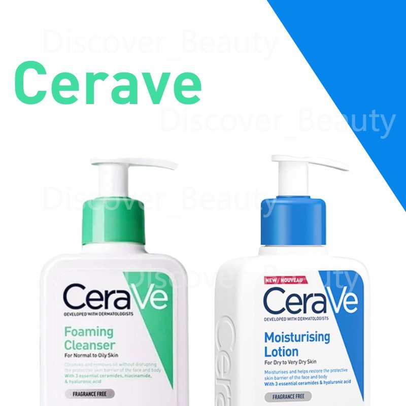 Cerave Moisturising Lotion/Foaming Cleanser 236ml