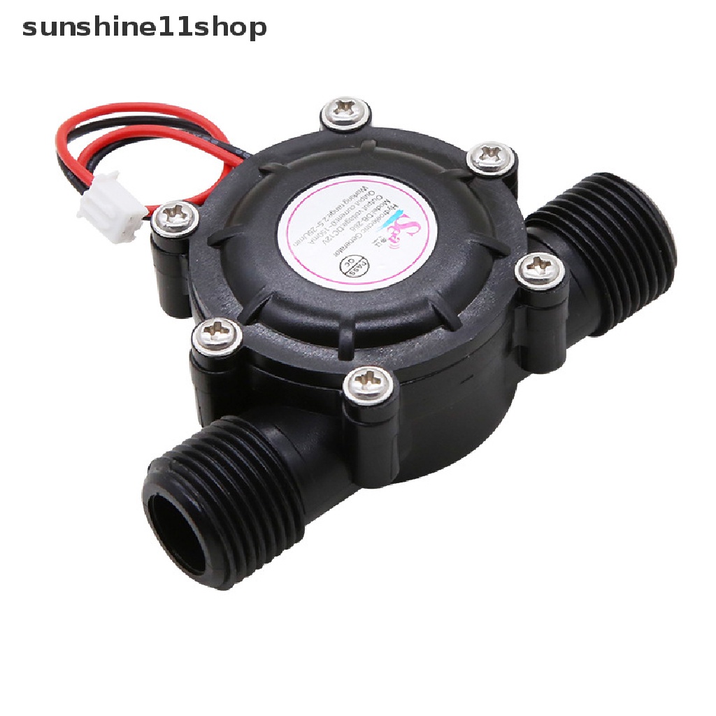 Sho Micro Generator Micro-hydro DC Water Flow Pump 12V Aliran Air Generator Turbin Generator Hydroelectric Tap Water Flow Hidrolik N