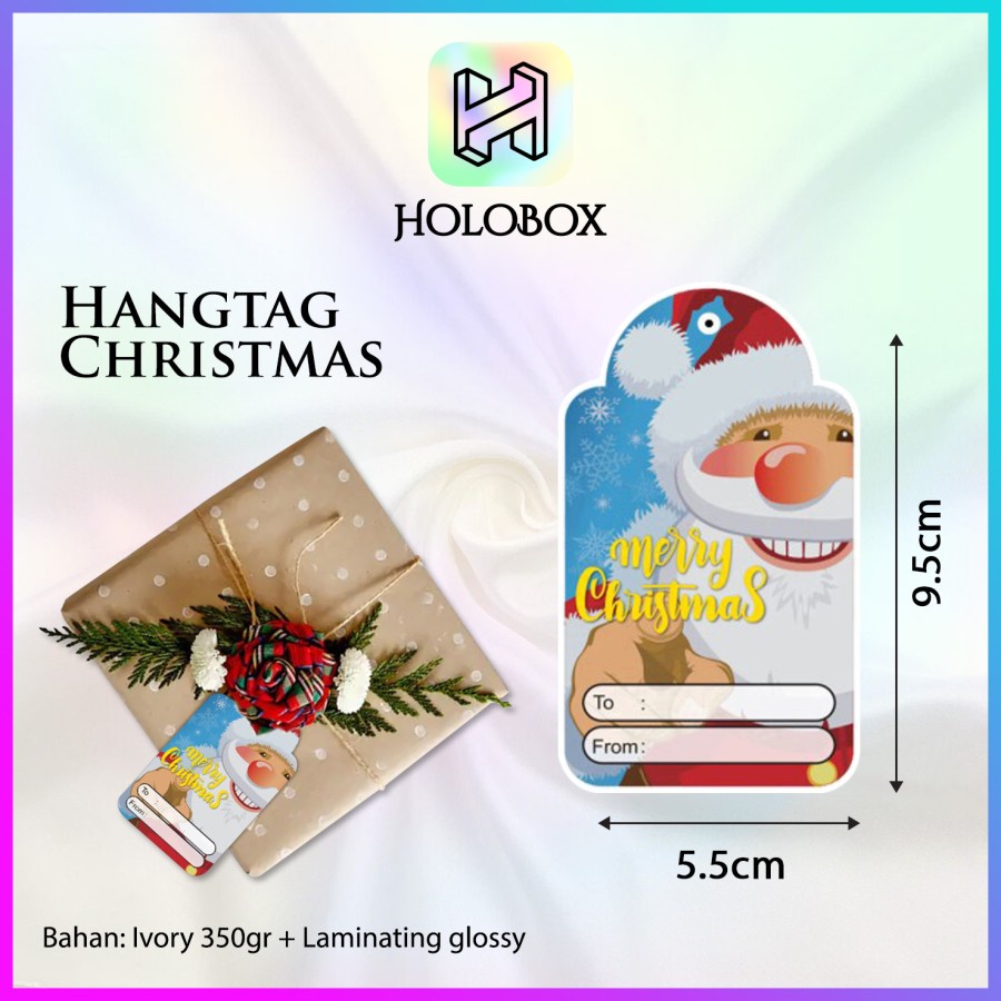 

Hangtag Natal|Hangtag Merry Christmas|Hangtag Murah|Hangtag H102