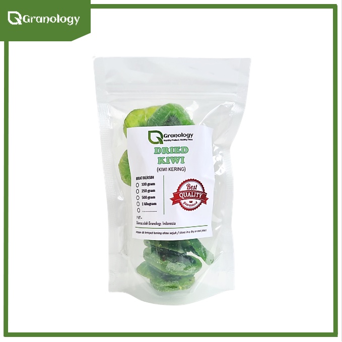 Dried Kiwi / Kiwi Kering (250 gram) by Granology