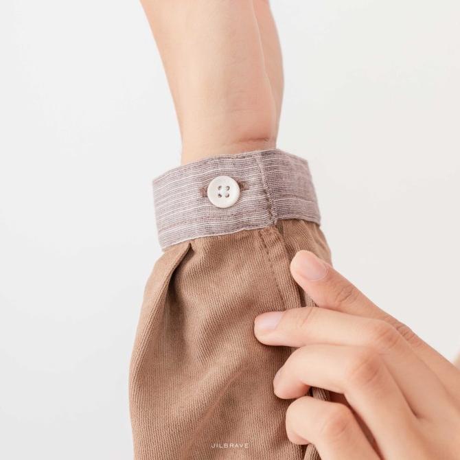 Elyse Dress Jilbrave Warna Brown