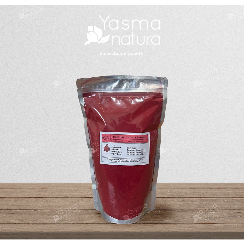 

Red Beet Root 250 gram - Powder Murni