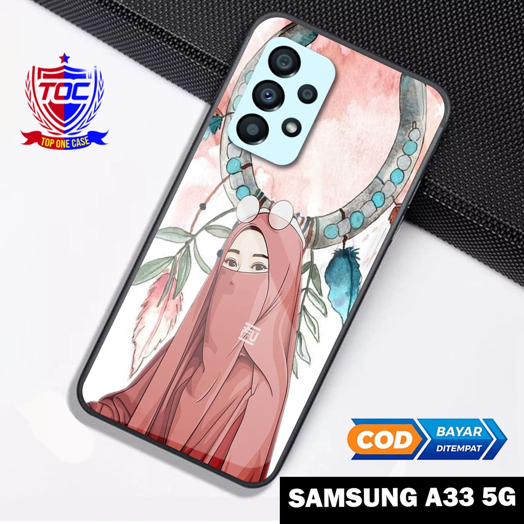 Case SAMSUNG A33 5G - Casing SAMSUNG A33 5G Terbaru Top One Case [ MOTIF HIJAB ] Casing Hp SAMSUNG A