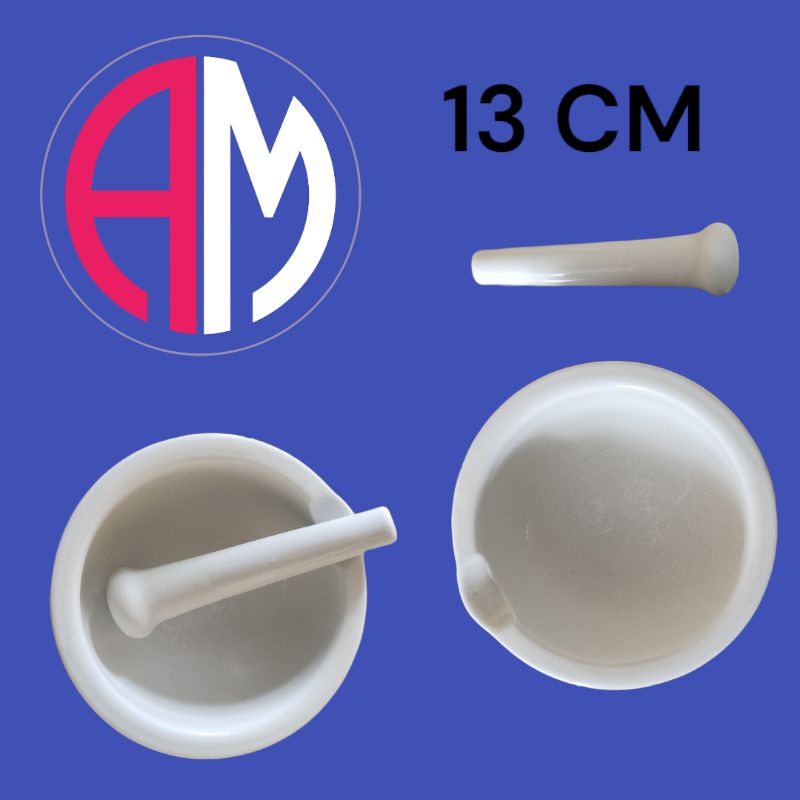 MORTAR LUMPANG / PENUMBUK OBAT 13CM / Mangkok Penumbuk Obat
