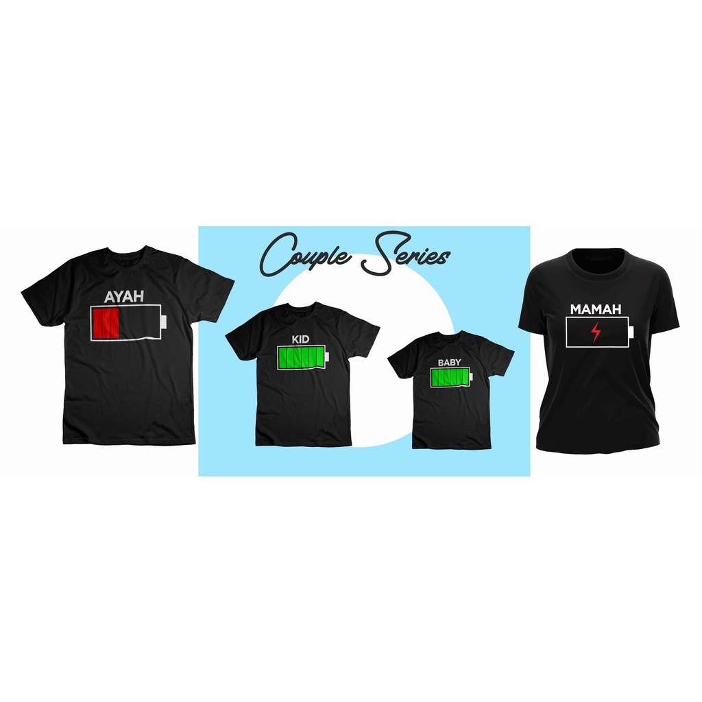 PAKET BAJU COUPLE 4 IN 1 PASANGAN KELUARGA