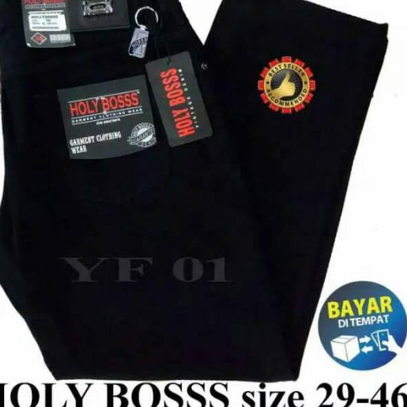 Update Laris Celana Panjang jeans Pria Holy Boss Original - Celana Denim pria Holly Boss bahan lembu