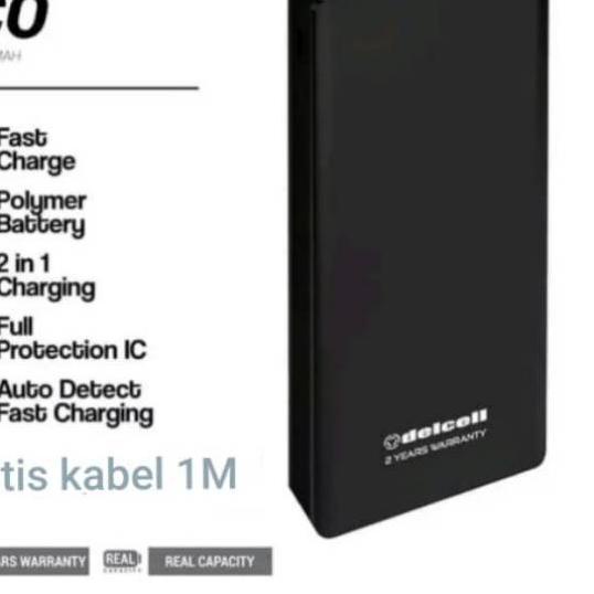 ✩ Powerbank  eco slim mah polymare original ❀