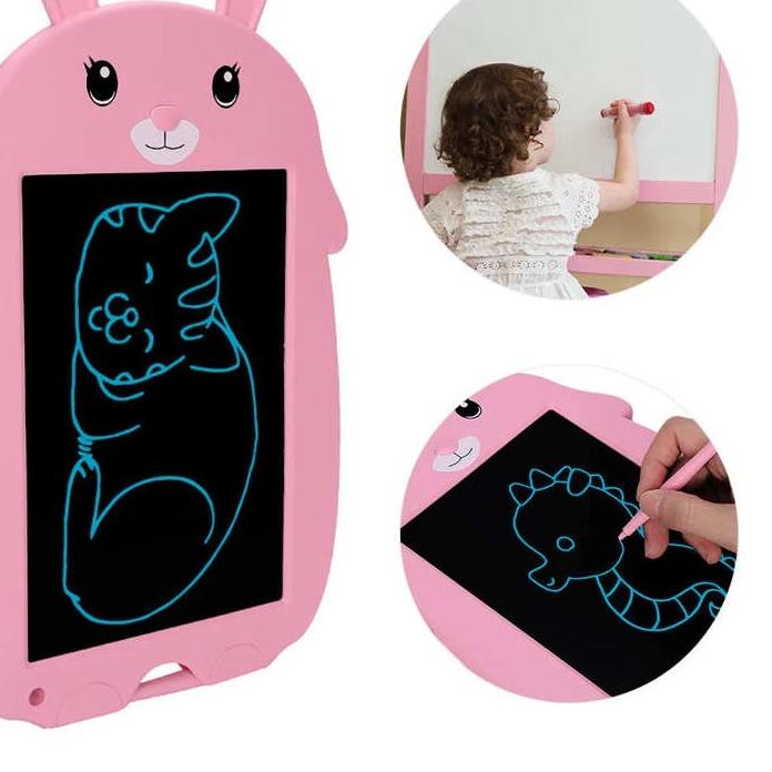 ✫ TABLET gAMBAR lcd Writting Papan Tulis Model KELINCI LCD Drawing - Tablet anak LCD Writing Tablet 