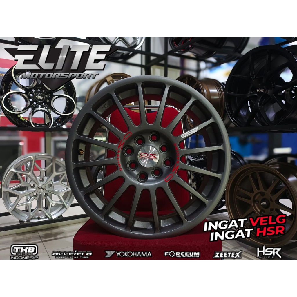 Velg OZ Racing PNP Mobil Jazz Avanza Xenia Ring 16 Lubang 4 Pcd 100 - 114,3 Gratis ongkir