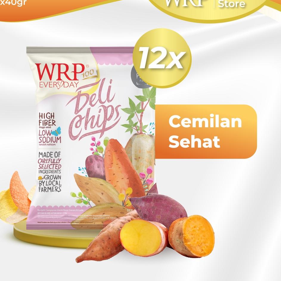 

✷ WRP Delichips Salt & Pepper 12 x 40 G ☋