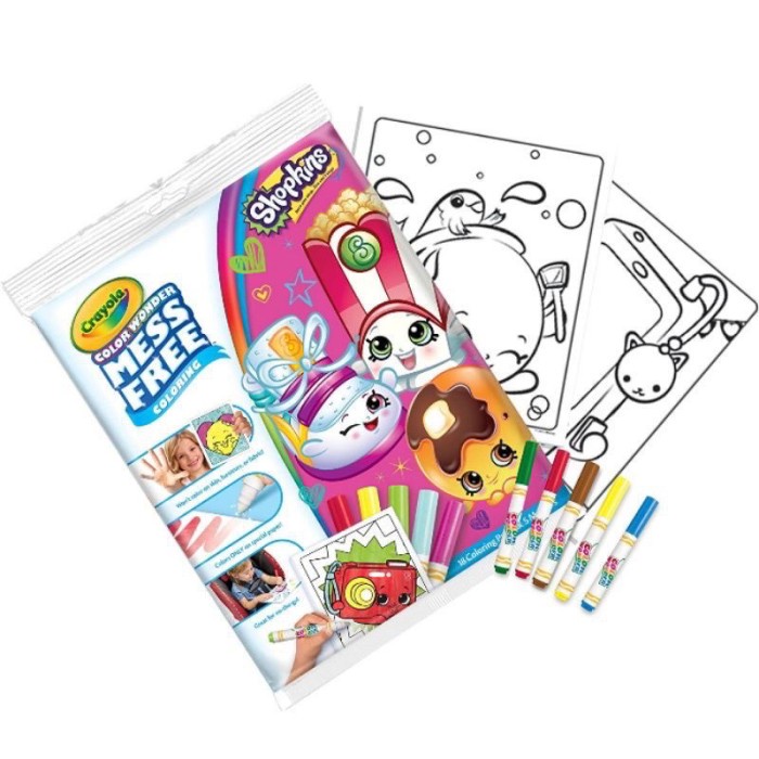 

DISKON SHOPEE/ Crayola Color Wonder Mess Free Coloring Shopkins