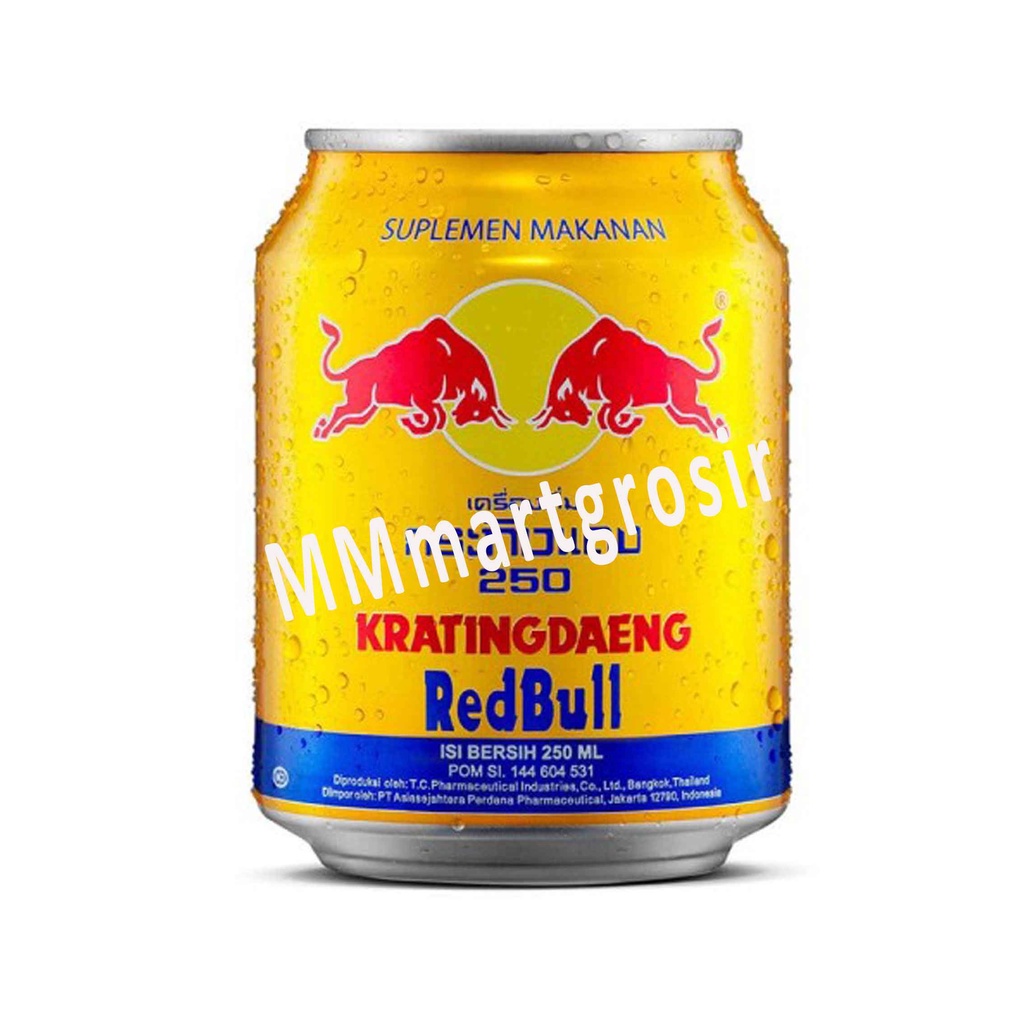 MINUMAN SUPLEMEN/ KRATINGDAENG/ REDBULL 250ML