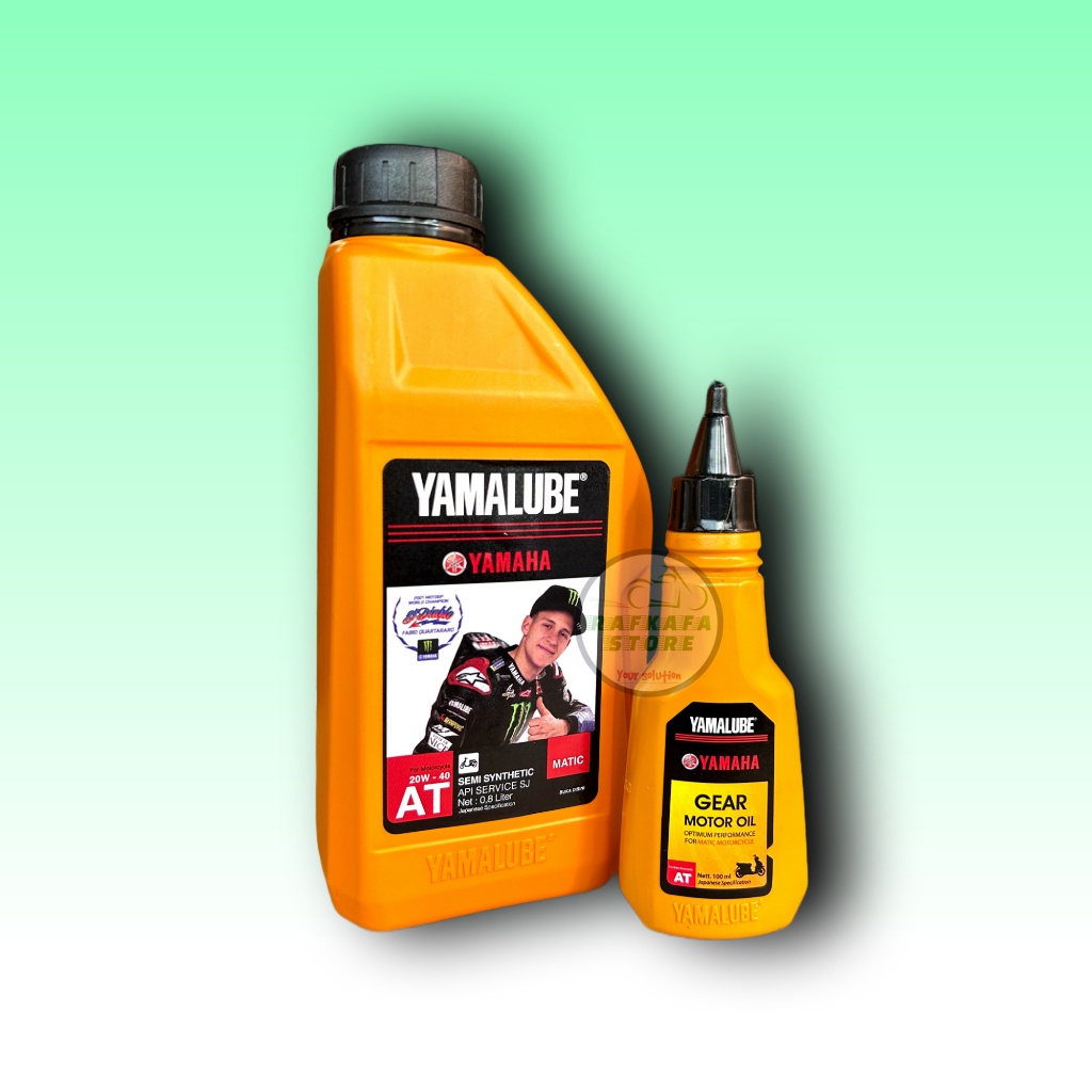 PAKET OLI YAMALUBE MATIC 800 ML + OLI GARDAN YAMALUBE 100 ML