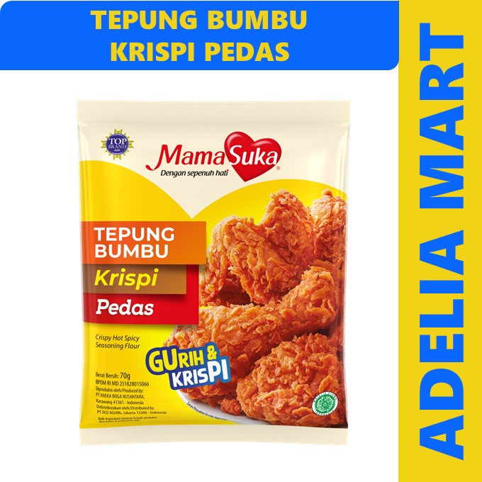 

Tepung Bumbu Pedas Krispi MamaSuka