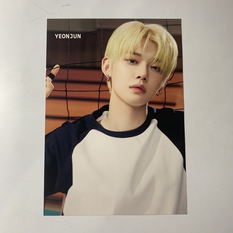 TXT Yeonjun Flyer Drama Japan Postcard