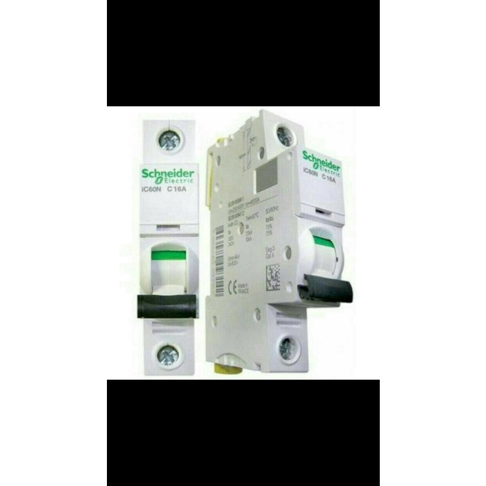 Terlaris Mcb Schneider Ic60N 10Ka 6A 10A 16A 20A Ic 60N 10 Ka