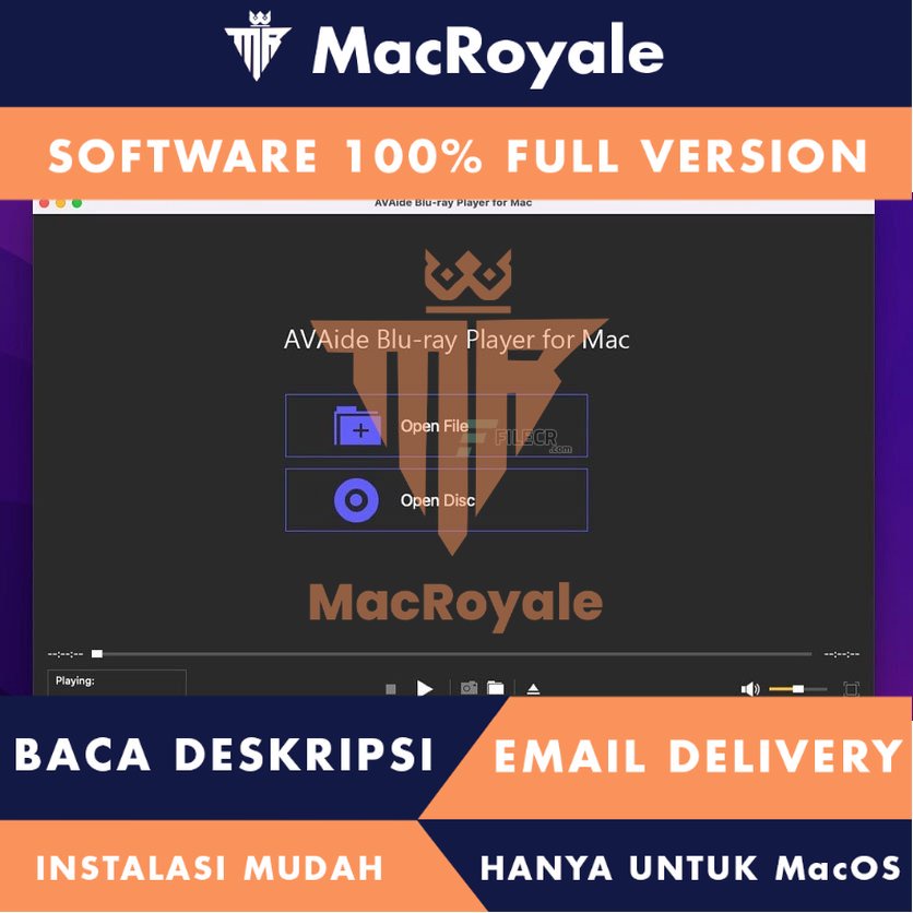 [MacOS] AVAide Bluray Player for Mac Full Version Lifetime Full Garansi