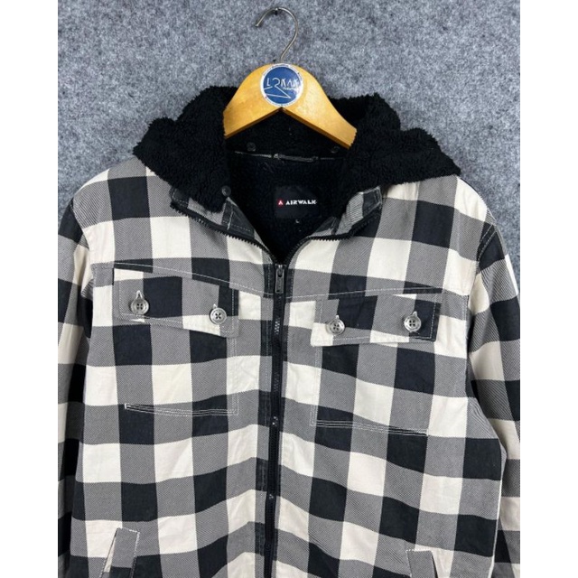 Flanel Hoodie Jacket AirWaIk Sherpa