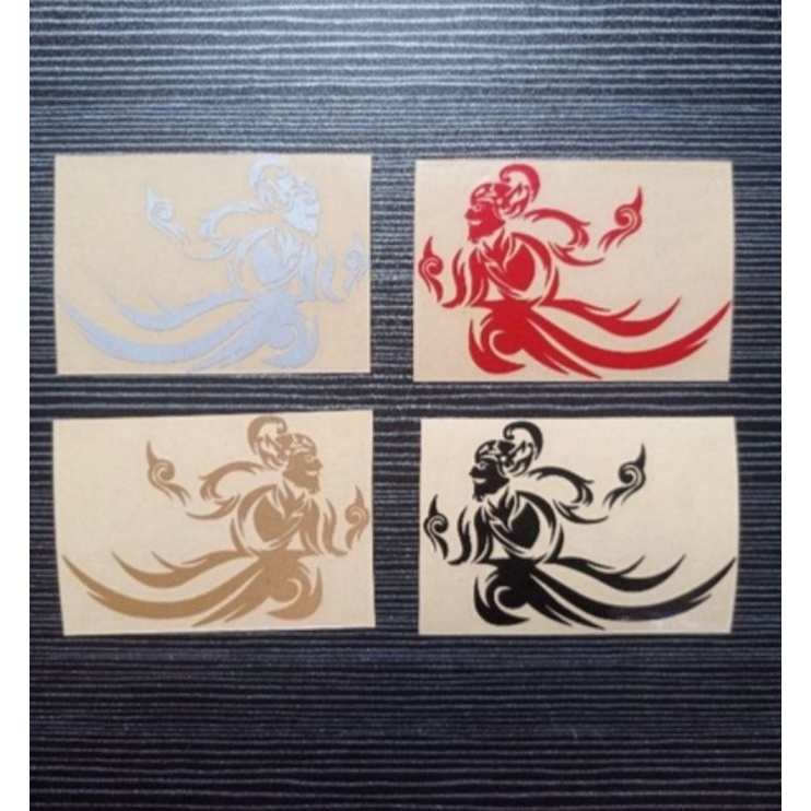 Stiker Wayang PO Haryanto / Stiker Wayang Gatut Kaca / Stiker Wayang Gatot Kaca / Stiker Wayang Bus 
