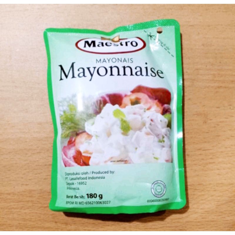 

mayonnaise maestro 180gr