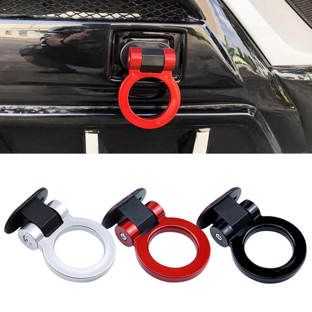 Nanas Cincin Mobil Universal Derek Hook Trailer Hooks Stiker Dekorasi Mobil Styling Belakang Depan Trailer Simulasi Tow Trailer Hook