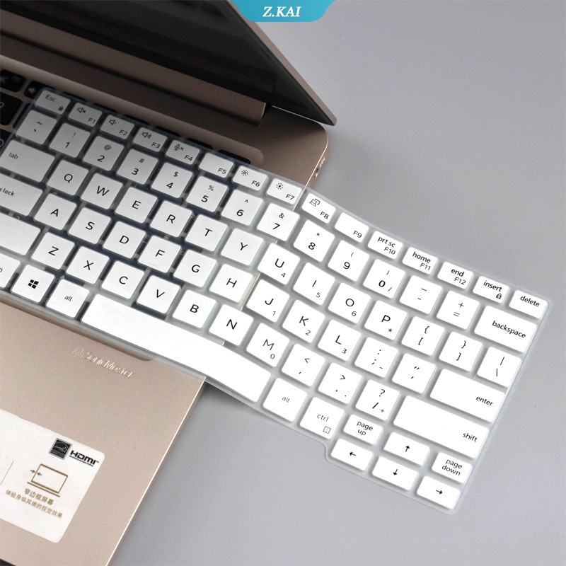 Lintang Dell 13.3-inch 5300 3300 5200 7300 7200 Dust Proof Keyboard Laptop Silikon Skin Dust Cover Pelindung Kulit [ZK]