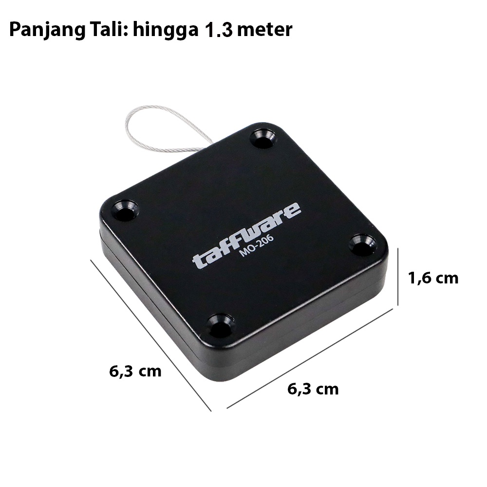 Taffware Tutup Pintu Otomatis Automatic Door Closer 800 G - MO-206 - Black