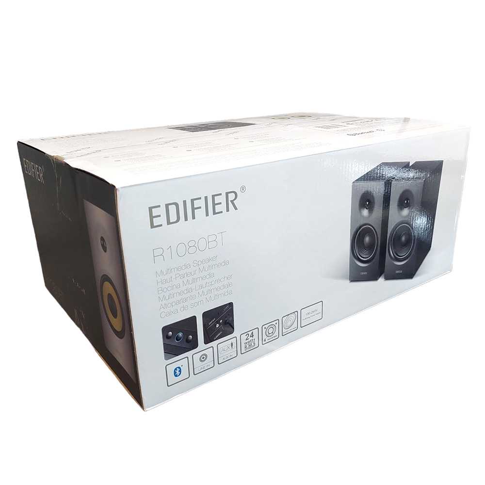 Edifier R1080BT Active 2.0 Bluetooth Bookshelf Speaker Set Minimalis