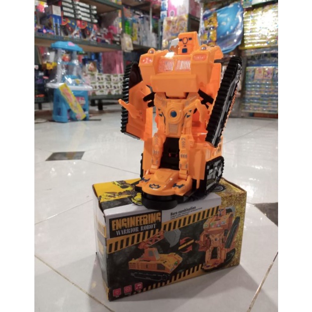 UKURAN BESAR | Mainan Anak Mobil Bisa Jadi Robot Model Bego 9902