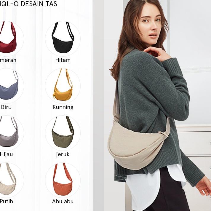 IAN946 TasMolly READY TAS BAHU MINI SLING BAG UNIQLO SELEMPANG WAIST BAG SHOULDER WANITA CEWEK JASTI