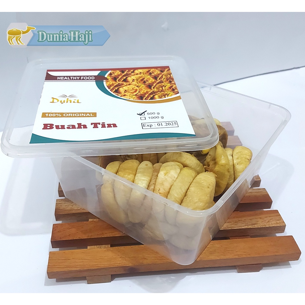 

Buah Tin Premium Asli Madinah / Dried Figs Fig / Manisan Buah Tin Kering High Grade 100% Original