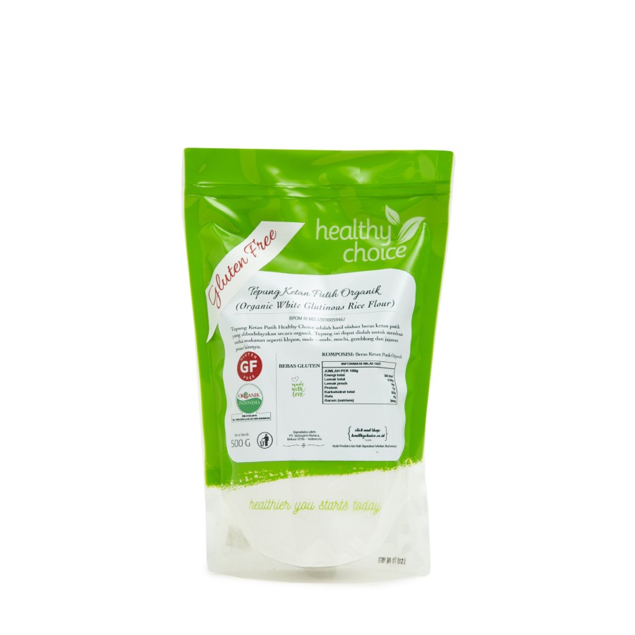 

Healthy Choice Tepung Ketan Putih Organik 500 gr