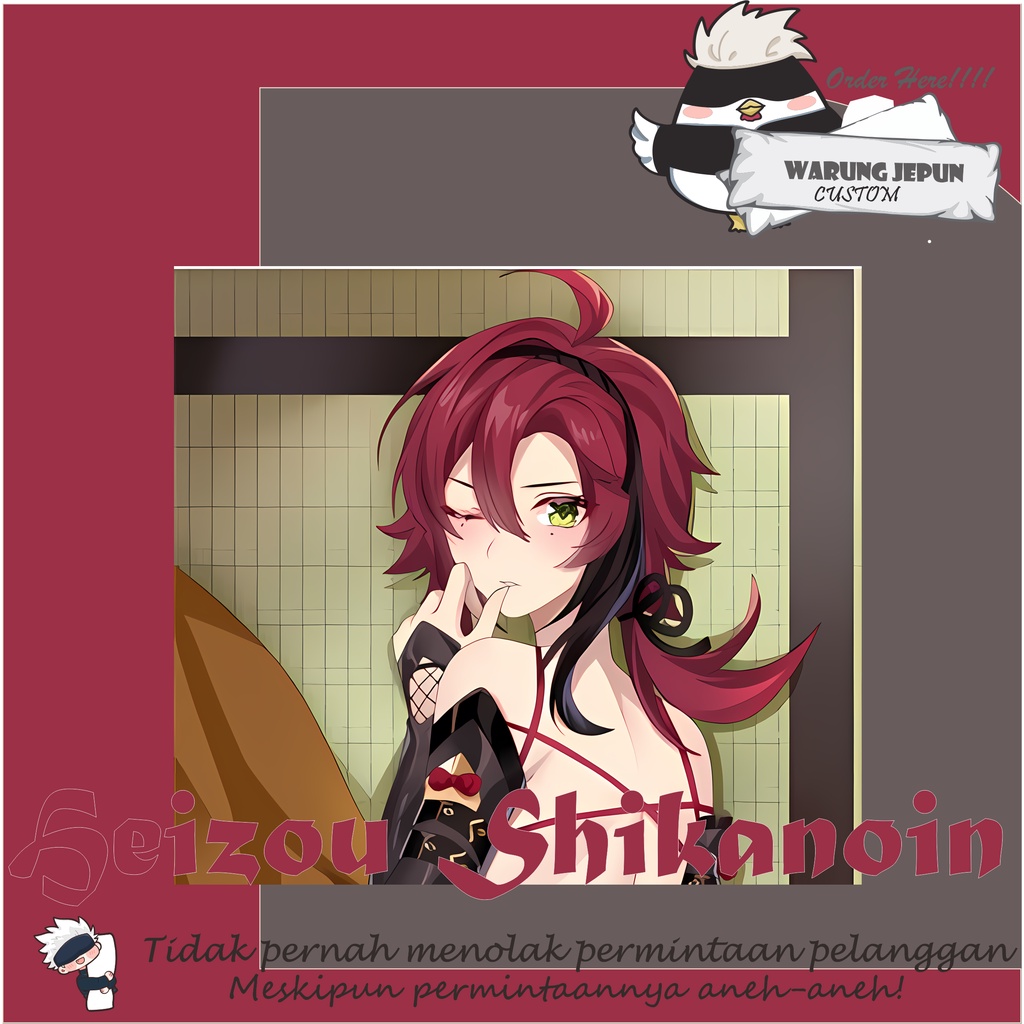 Dakimakura Heizou Shikanoin Genshin Impact