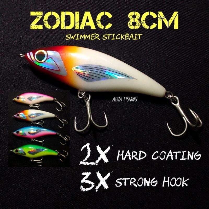 Lure Swimmer Stickbait 8cm Zodiac