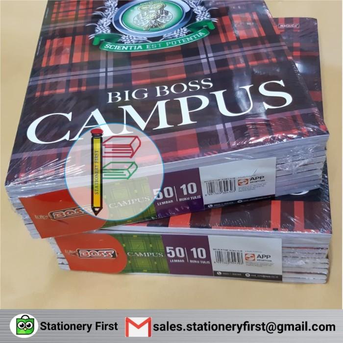

Buku Tulis Big Boss Campus 50 Lembar 10 Buku 040