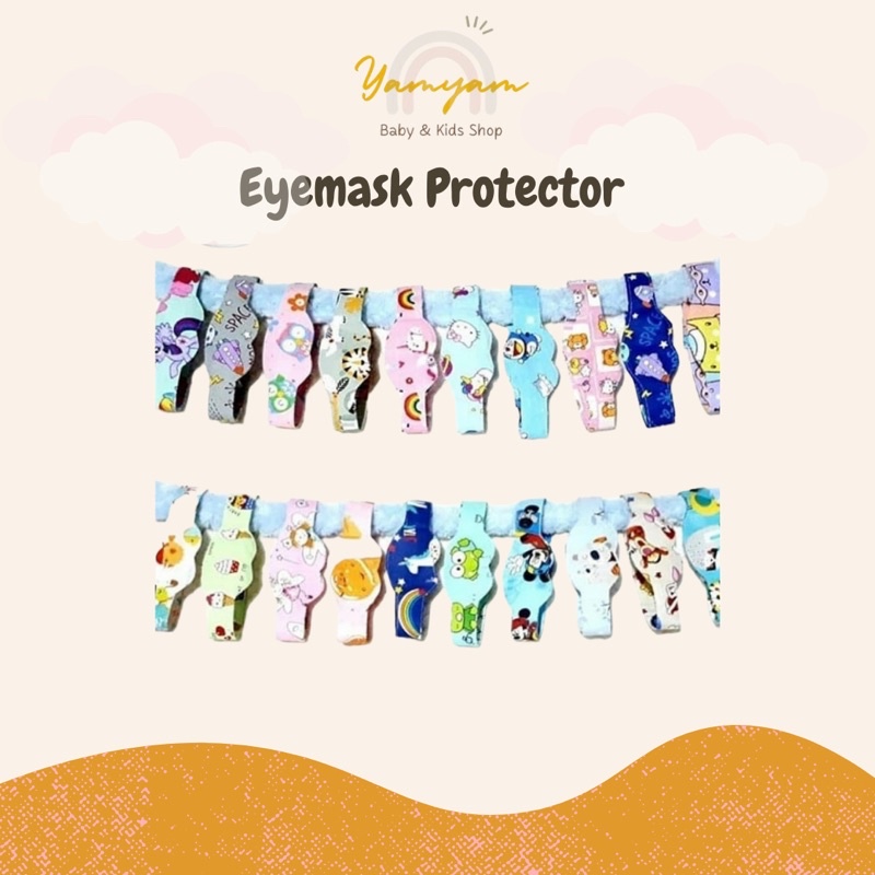 kacamata jemur bayi eyemask protector