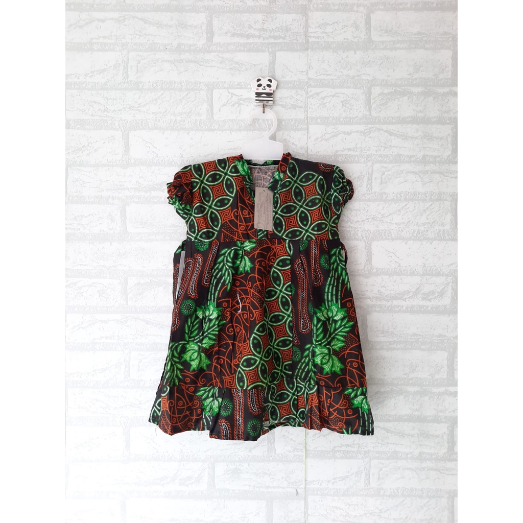 dress batik anak